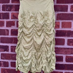 Deborah James ruched skirt.